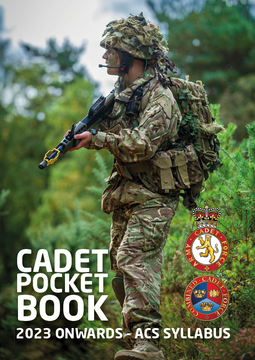 Army Cadet Training and Overview Pocketbook
